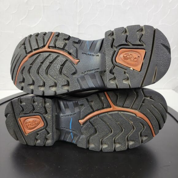 Timberland Pro Titan EH Womens Shoes Size 6 Brown Alloy Toe Leather Oxford 63189 - Picture 7 of 10